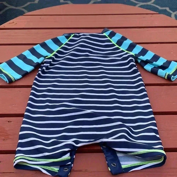 Five for 25 NWOT Gap Nautica onesie, w snaps at the bottom. Poly w  8% spandex. - Picture 2 of 4